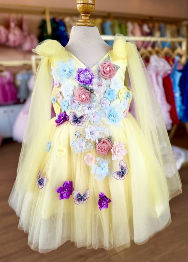 Vestido Abril amarillo